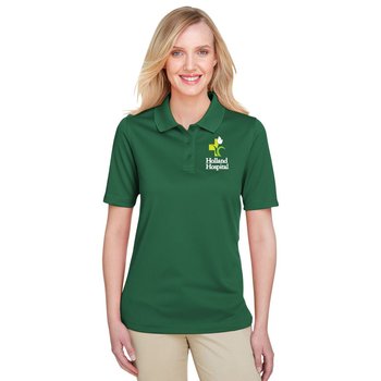 Harriton&reg; Women's Advantage Snag Protection Plus IL Polo- Embroidered Personalization Available from Positive Promotions