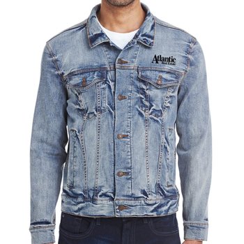 Threadfast Apparel® Unisex Denim Jacket - Personalization Available from Positive Promotions