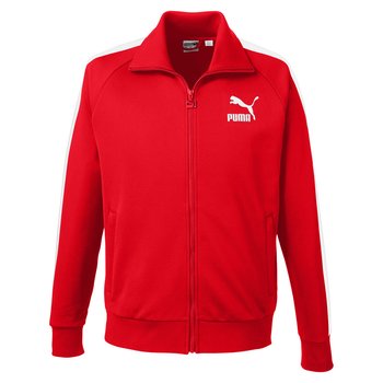 red puma track jacket