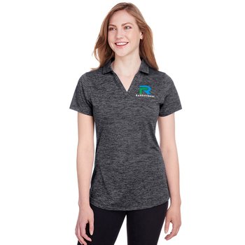 PUMA® Women's Golf Icon Heather Polo - Embroidered Personalization Available from Positive Promotions