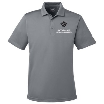 PUMA® Men's Golf Icon Polo - Embroidered Personalization Available from Positive Promotions