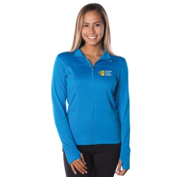 Independent Trading Co.® Women's Poly-Tech Full-Zip Jacket - Embroidered Personalization Available from Positive Promotions