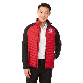 Men's Banff Hybrid Insulated Jacket - Personalization Available from Positive Promotions