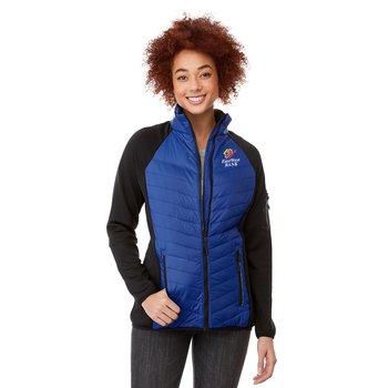 Elevate&reg; Women's Banff Hybrid Insulated Jacket - Personalization Available from Positive Promotions