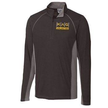 Clique&reg; By Cutter & Buck&reg; Men's Ice Colorblock Half-Zip - Embroidered Personalization Available from Positive Promotions