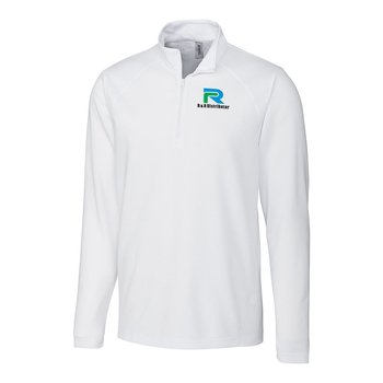 Clique By Cutter & Buck&reg; Men's Ice Half-Zip - Embroidered Personalization Available from Positive Promotions