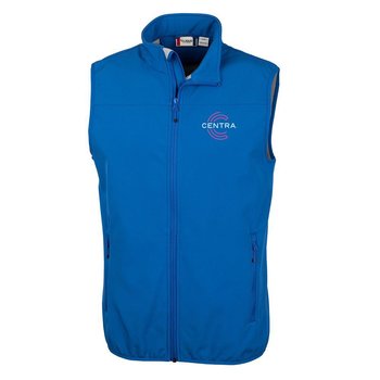 Clique® By Cutter & Buck® Men's Trail Soft Shell Vest - Embroidered Personalization Available from Positive Promotions