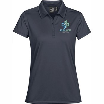 STORMTECH® Women's Eclipse H2X-DRY® Pique Polo - Embroidered Personalization Available from Positive Promotions