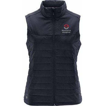 STORMTECH® Women's Nautilus Quilted Vest- Embroidered Personalization Available from Positive Promotions