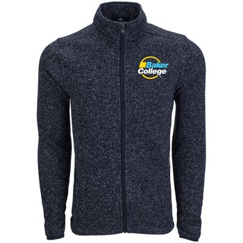 Men's Summit Sweater-Fleece Jacket - Embroidered Personalization Available from Positive Promotions