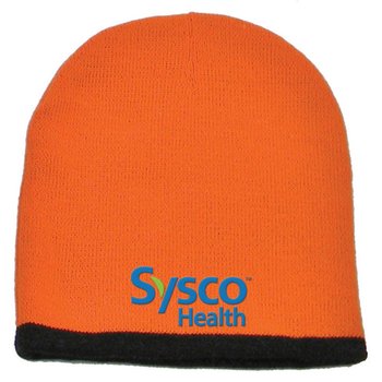 Two-Color Beanie - Embroidered Personalization Available from Positive Promotions