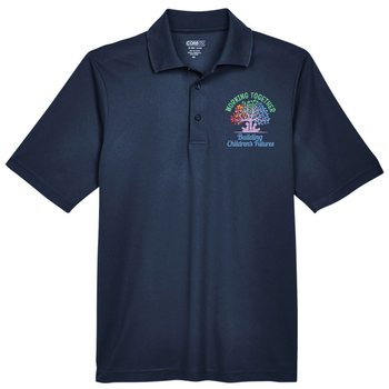 Teachers & Staff Appreciation Core 365&trade; Men's Pique Polo - Personalization Optional from Positive Promotions