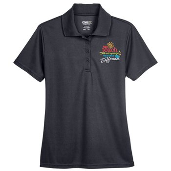 Teachers & Staff Appreciation Core 365&trade; Women's Pique Polo - Personalization Optional from Positive Promotions