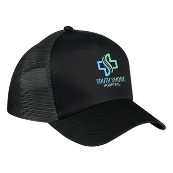 5 Panel Mesh Back Cap - Embroidered Personalization Available from Positive Promotions