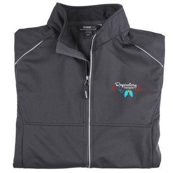 Respiratory Therapist Core 365 Men's Techno Lite Three-Layer Knit Tech-Shell Jacket - Embroidered Personalization Available from Positive Promotions