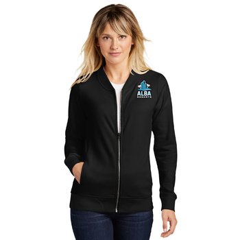 Sport-Tek® Women's Lightweight French Terry Bomber - Embroidered Personalization Available from Positive Promotions