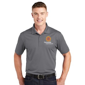 Sport-Tek® Men's Essential Wicking Micropiqué Performance Polo - Embroidered Personalization Available from Positive Promotions