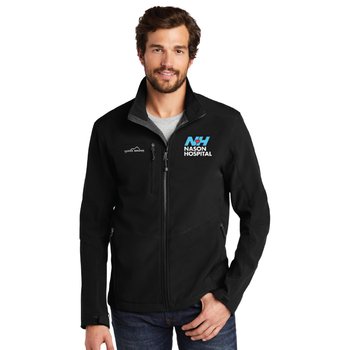 Eddie Bauer® Men's Technical Full-Zip Soft-Shell Jacket - Embroidered Personalization Available from Positive Promotions