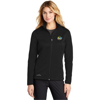 Eddie Bauer® Women's Weather Resist Soft-Shell Jacket - Embroidered Personalization Available from Positive Promotions