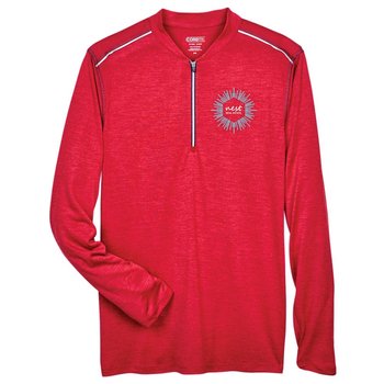 Core 365 Men's Kinetic Performance Quarter-Zip - Embroidered Personalization Available from Positive Promotions