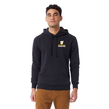 Alternative Adult Eco Cozy Fleece Pullover Hoodie Sweatshirt- Embroidered Personalization Available from Positive Promotions