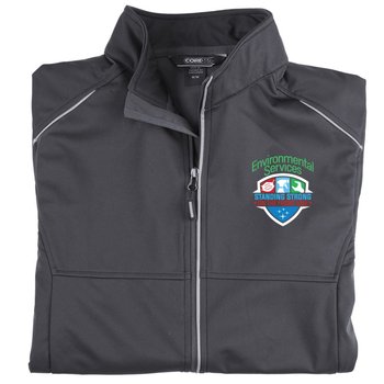 Core 365 Men's Three-Layer Knit Full-Zip Jacket - Embroidered Personalization Available from Positive Promotions