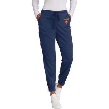 Wink ® Women's Premiere Flex  Scrub Jogger Pant - Embroidered Personalization Available from Positive Promotions
