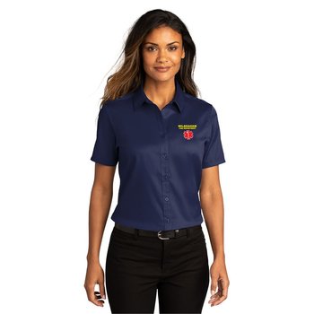 affordable personalized dress shirts for women Custom Women's Dress Shirts with Logo for Teams