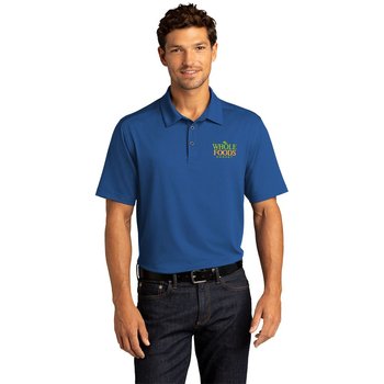 Bizleisure Men's Ultimate Easy Care Performance Stretch Polo - Embroidered Personalization Available from Positive Promotions