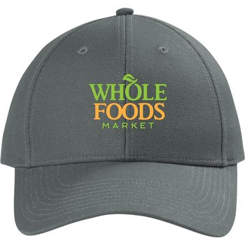 Cornerstone &reg; Workwear Cotton Canvas Adjustable Snapback Cap - Embroidered Personalization Available from Positive Promotions