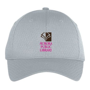 Pro Mesh Luxe Structured Cap - Embroidered Personalization Available from Positive Promotions