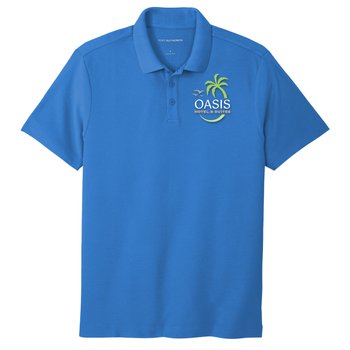 Port Authority® Men's SuperPro React Performance Polo - Embroidered Personalization Available from Positive Promotions