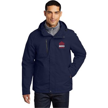 Port Authority® Men's All-Conditions Insulated Parka Jacket - Embroidered Personalization Available from Positive Promotions