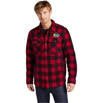 Eddie Bauer® Men's Woodland Shirt Jacket - Embroidered Personalization Available from Positive Promotions