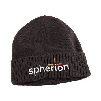 Rib Knit Cuff Beanie - Embroidered Personalization Available from Positive Promotions