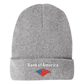 Eco Re-Beanie&trade; - Embroidered Personalization Available from Positive Promotions