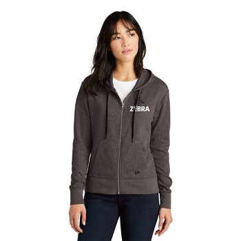 New Era® Women's Thermal Full-Zip Hoodie - Embroidered Personalization Available from Positive Promotions