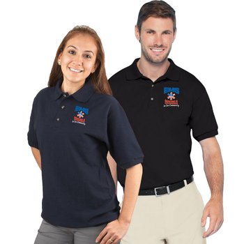 EMS Gildan® Unisex DryBlend Jersey Polo - Embroidered Personalization Available from Positive Promotions