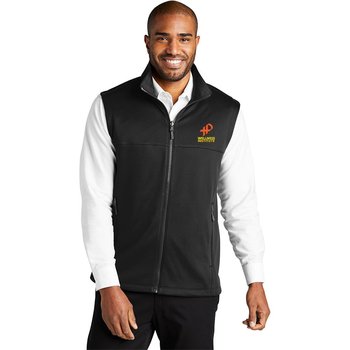 Port Authority® Men's Collective Smooth Fleece Vest - Embroidered Personalization Available from Positive Promotions