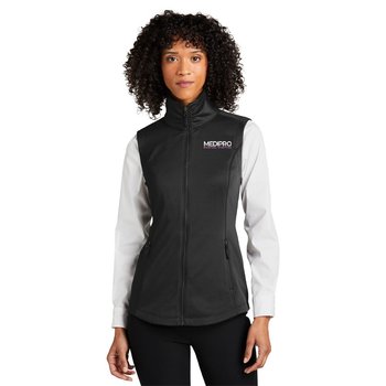 Port Authority® Women's Collective Smooth Fleece Vest - Embroidered Personalization Available from Positive Promotions