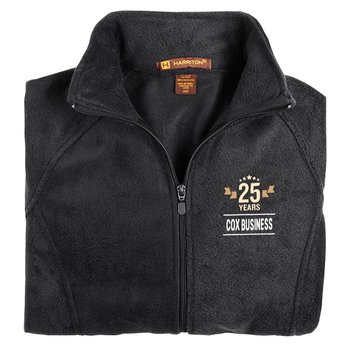 Work Anniversary Women's Full-Zip Fleece Jacket - Embroidered Personalization Available from Positive Promotions