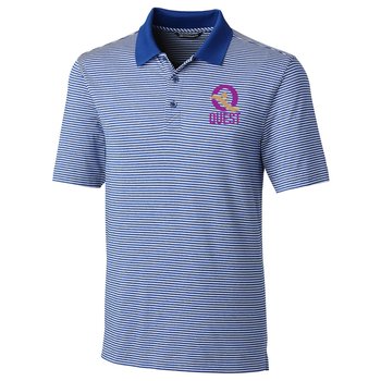 Cutter & Buck® Men's Forge Tonal Stripe Stretch Polo - Embroidered Personalization Available from Positive Promotions