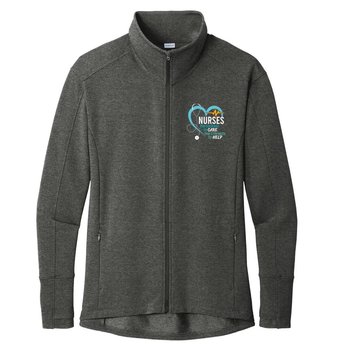 Nurse Appreciation Sport-Tek® Women's Sport-Wick® Flex Full-Zip - Embroidered Personalization Available from Positive Promotions