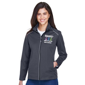 Medical Laboratory Professionals Core 365® Women's Techno-Lite Three-Layer Knit Tech-Shell Jacket - Embroidered Personalization Available from Positive Promotions