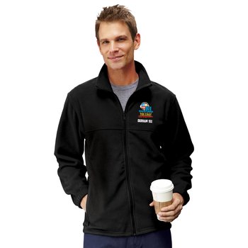 Dispatchers Harriton® Men's Fleece Full-Zip Jacket - Embroidered Personalization Available from Positive Promotions