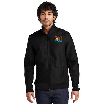 OGIO® Men's Trax Soft-Shell Jacket - Embroidered Personalization Available from Positive Promotions