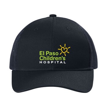 Port Authority® Youth Snapback Trucker Cap - Embroidered Personalization Available from Positive Promotions