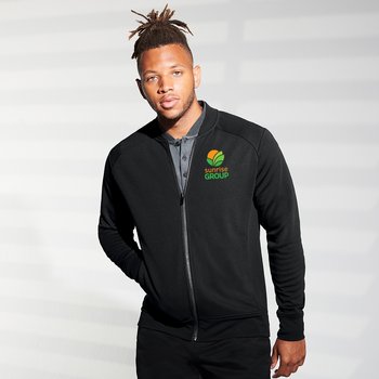 MERCER+METTLE Unisex Double-Knit Bomber Jacket - Embroidered Personalization Available from Positive Promotions