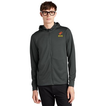 MERCER+METTLE Men's Double-Knit Full-Zip Hoodie - Embroidered Personalization Available from Positive Promotions