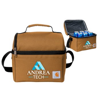 Carhartt® Lunch 6-Can Cooler - Embroidered Personalization Available from Positive Promotions